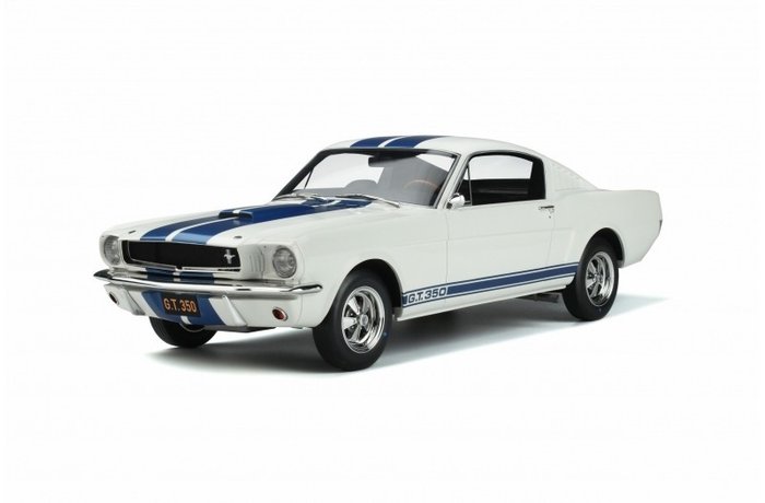 Otto Mobile - 1:12 - Ford Mustang Shelby GT350 - 1965 - Wit - Grote schaal!