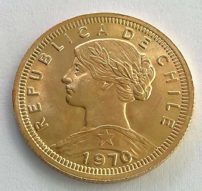 Chile. 100 Pesos 1970