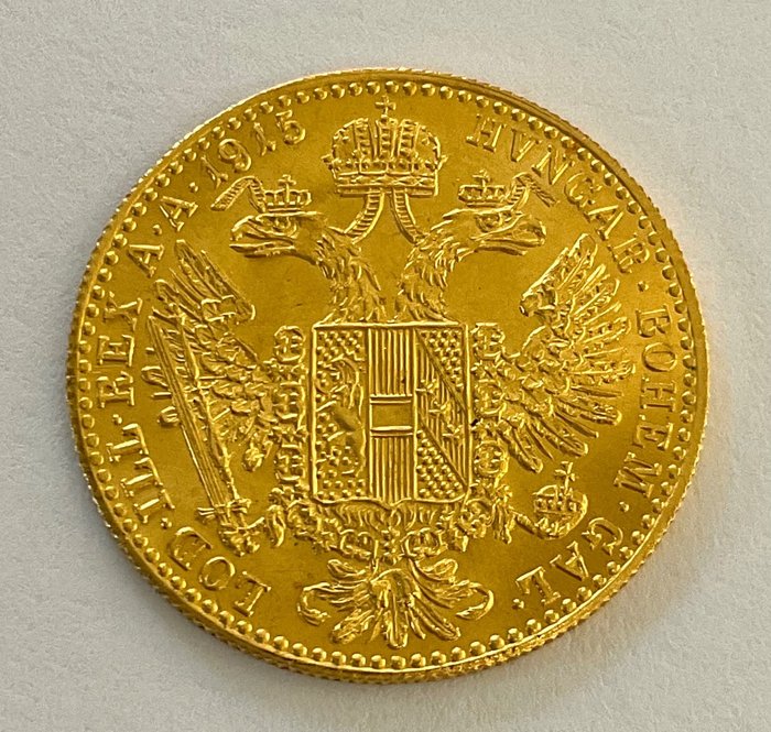 Österreich. 1 Ducat 1915 (Restrike) Franz Joseph I