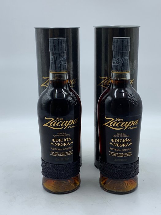 Zacapa - Edicion Negra - 70cl - 2 bottles