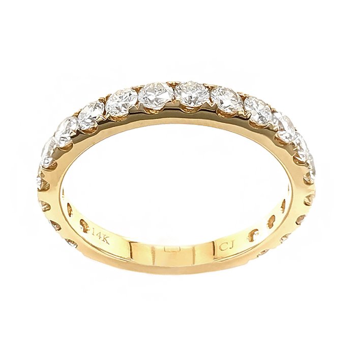 14 kt. Yellow gold - Ring - 1.26 ct Diamonds - Catawiki