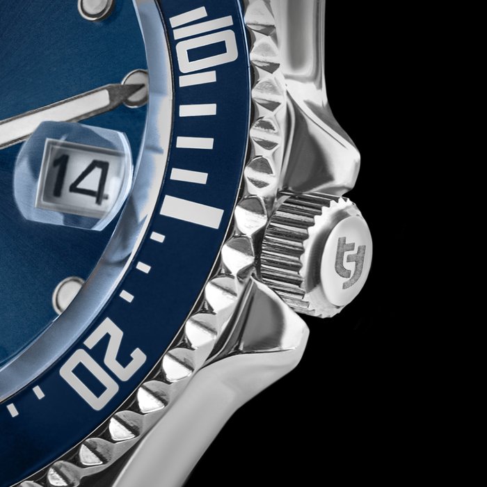Image 3 of Tecnotempo - "NO RESERVE PRICE" Diver 200M WR Special Limited Edition Wind Rose - TT.200.RDVB (Blue
