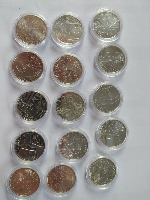 A 10 coin silver des pays de la loire-Euro regions 2012 