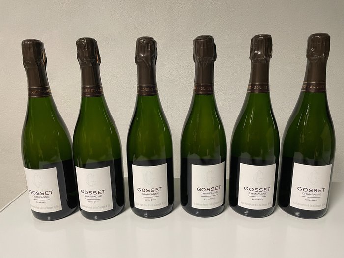 Gosset - Champagne Extra Brut - 6 Bottles (0.75L)