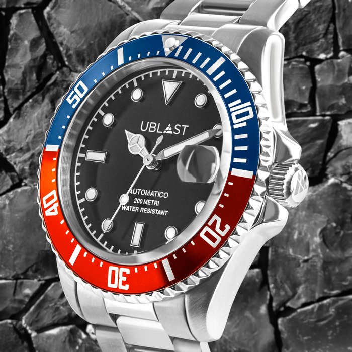 Preview of the first image of Ublast - Diver 20 ATM - UB2D4012BBR - Men - New.