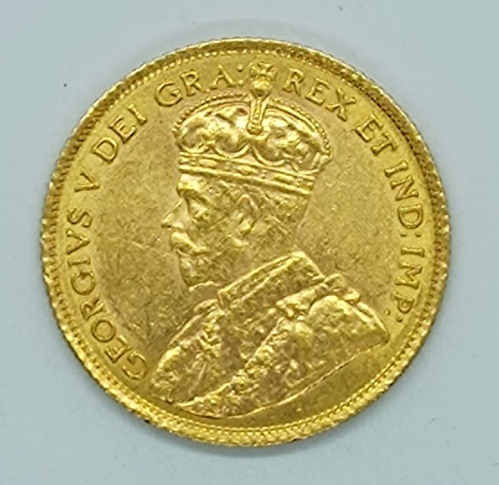 Canada. George V (1910-1936). 5 Dollars 1913