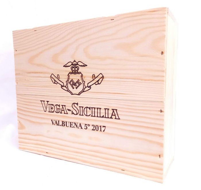 2017 Valbuena 5º Vega Sicilia - Ribera del Duero Reserva - 3 Bottiglie (0,75 L)