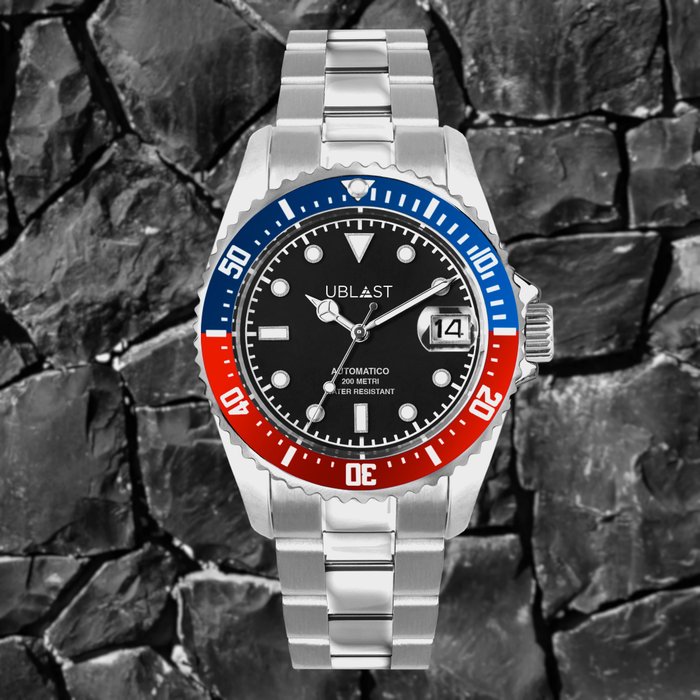 Preview of the first image of Ublast - Diver 20 ATM - UB2D4012BBR - Men - New.