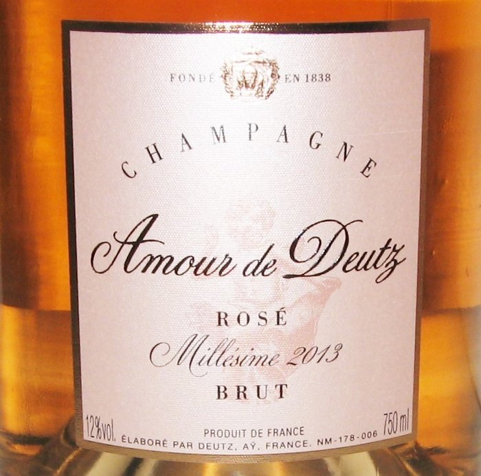 2013 Deutz, Amour de Deutz - Szampan Rosé - 1 Butelka (0,75 l)
