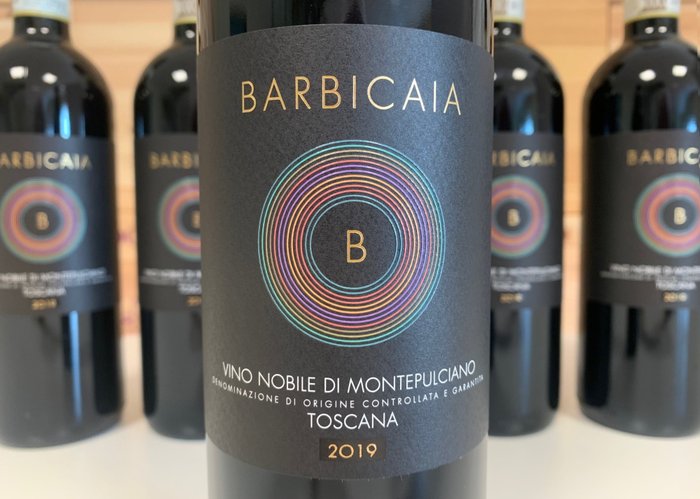 2019 Barbicaia Vino Nobile di Montepulciano - Tuscany - 6 Bottles (0.75L)