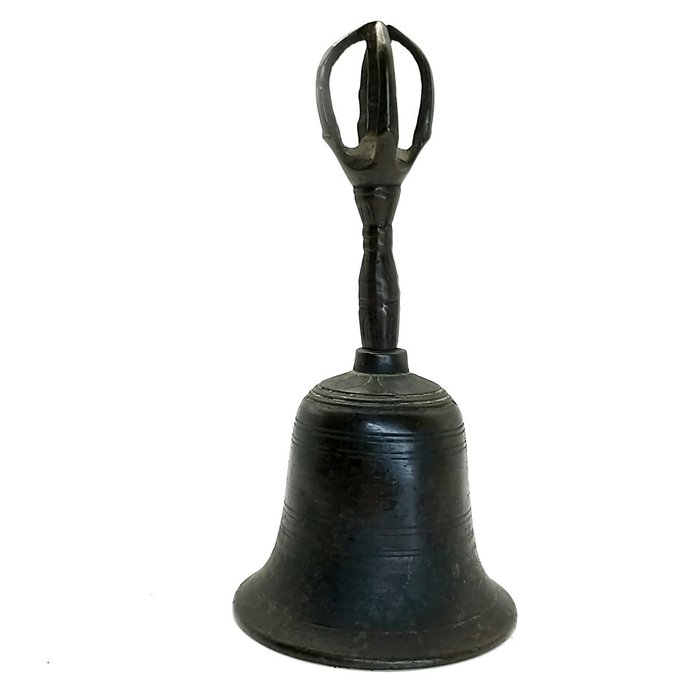 Campana - Metallo - Priests Bell - India - XIX secolo        