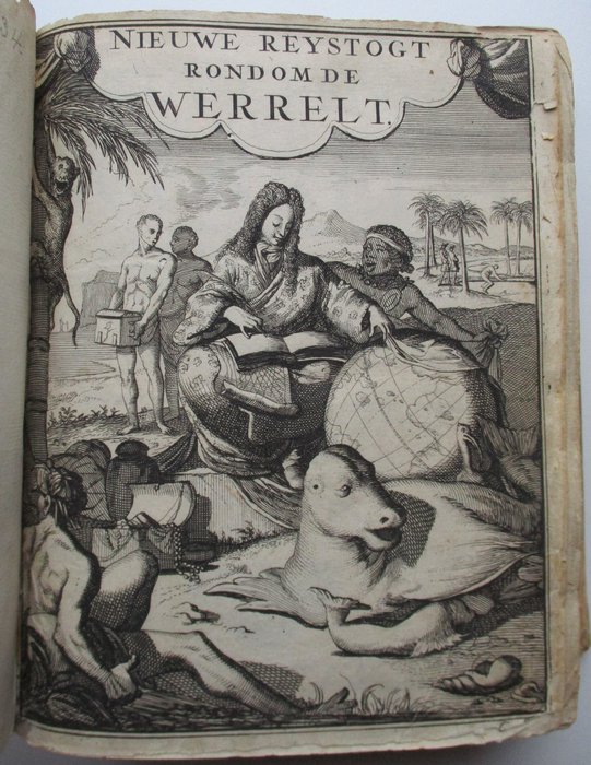 William Dampier - Nieuwe Reystogt rondom de Werreld - 1698/1717