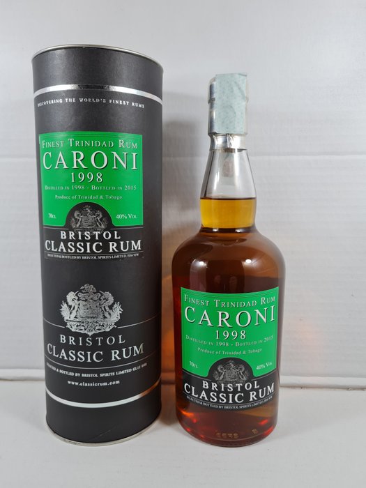 Caroni Bristol Classic Rum - 1998 - b. 2015 - 70cl