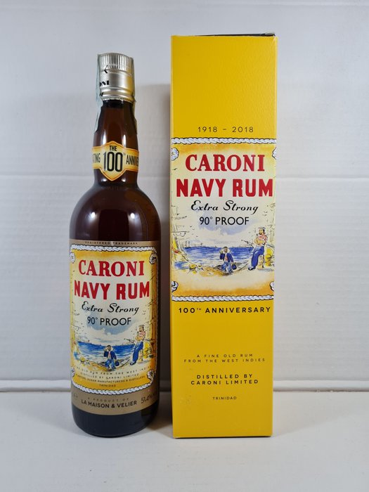 Caroni 18 years old La Maison & Velier - Navy Rum Extra Strong replica - b. 2018 - 70cl