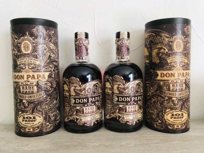 Don Papa - Rare Cask Batch 1 - 700ml - 2 bottles