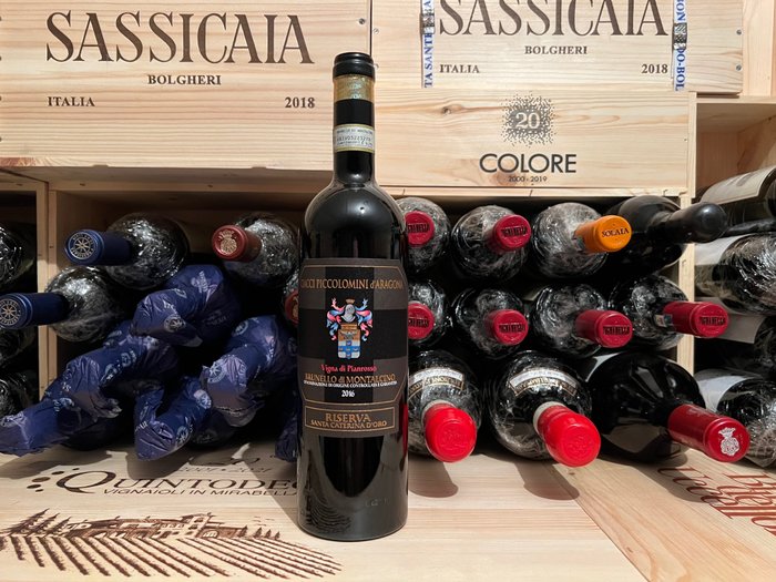 2016 Ciacci Piccolomini d’Aragona, Santa Caterina d’Oro - Brunello di Montalcino Riserva - 1 Bottle (0.75L)