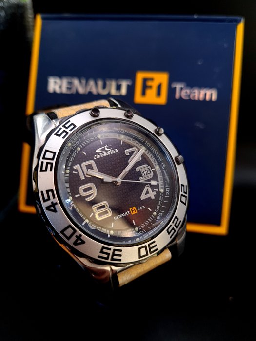 Preview of the first image of Watch/clock/stopwatch - Renault Sport F1 Team - complete set - Renault.