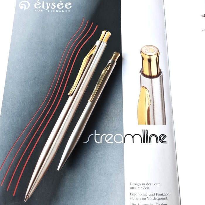 Elysee - Streamline Steel GT - Ballpoint pen - 1990's - New and unused