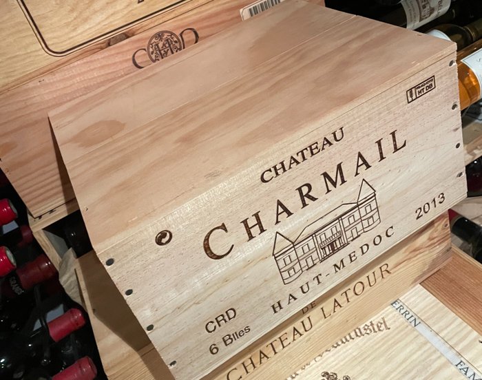 2013 Château Charmail - Haut-Médoc Cru Bourgeois - 6 Flessen (0.75 liter)