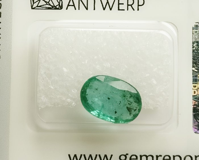 1 pcs Green (Transparent) Emerald - 2.11 ct
