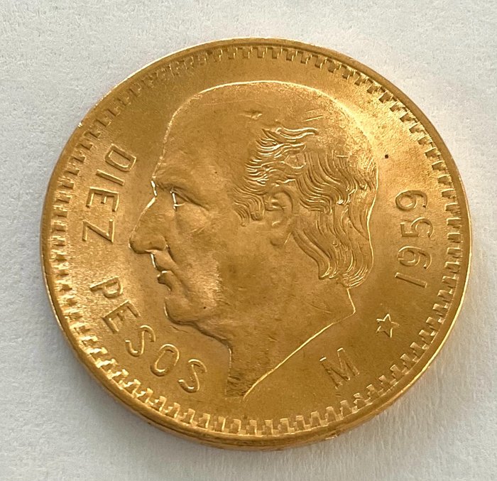 Mexique. 10 Pesos 1959 M - Miguel Hidalgo y Costilla