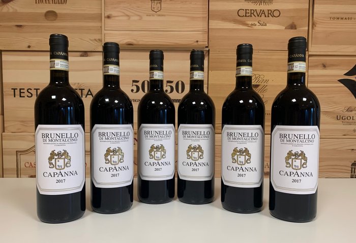 2017 Capanna - Brunello di Montalcino - 6 Bottles (0.75L)