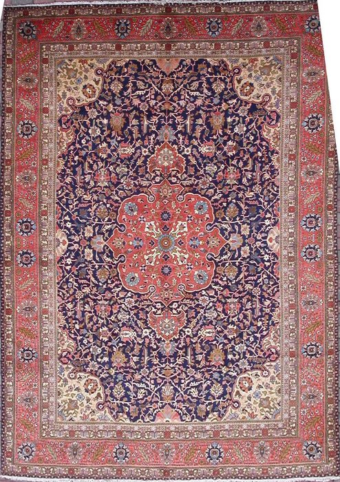 Tabriz - 小地毯 - 415 cm - 308 cm