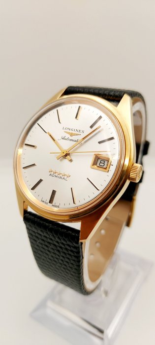 Longines - Automatic Admiral 5 star - Cal.501 Gold 18K - Unisex - 1960 ...