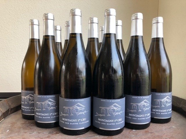2021 Montagny 1er Cru "Cuvée des 4 Clochers", Domaine de Montorge - Burgundia - 12 Bottles (0.75L)