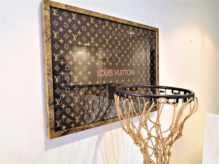 vuitton framed basketball