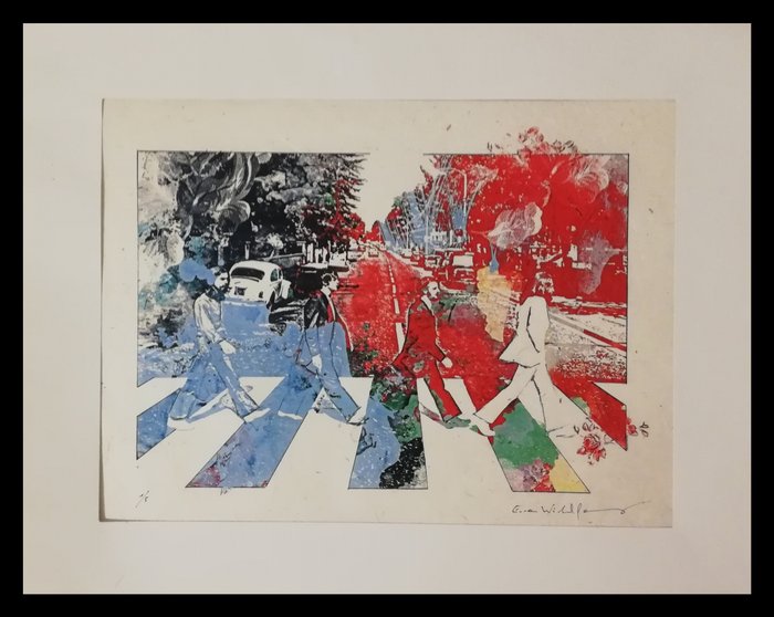 Beatles - "Abbey Road" by Emma Wildfang - Œuvre d’art/Peinture - 2021/2021