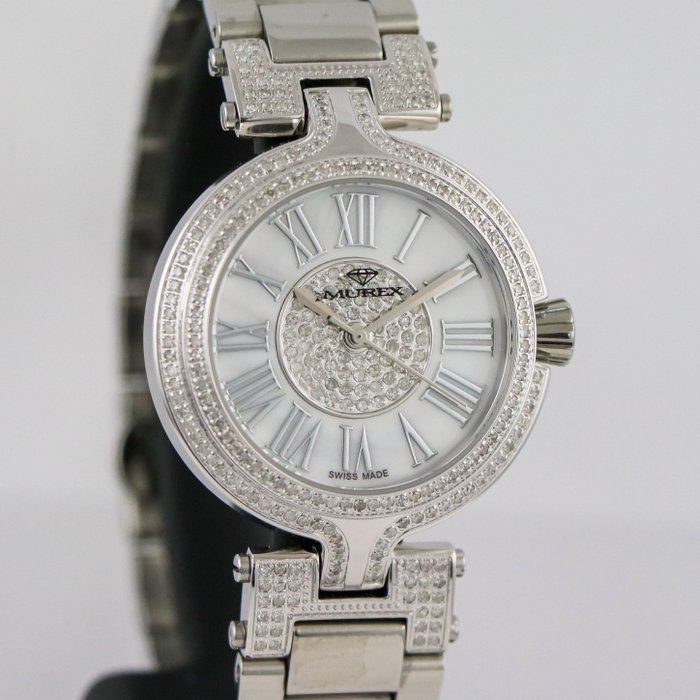 Preview of the first image of Murex - Swiss Diamond Watch - "NO RESERVE PRICE" - RSL978-SS-D-7 - Women - 2011-present.