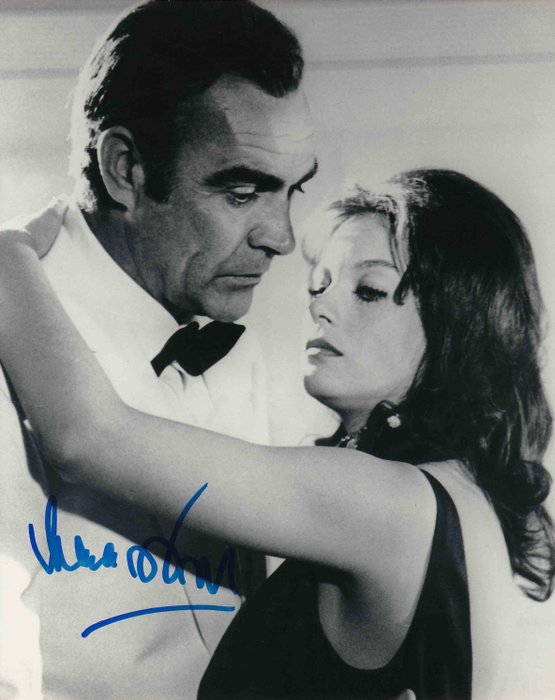 James Bond 007: Diamonds Are Forever - Signed by Lana Wood (Plenty O'Toole) - Autografo, Foto, with COA