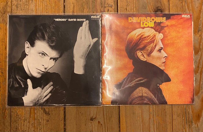David Bowie - "Heroes" / Takeoff - Heroes || Low || 2 Great Records || Near Mint !!! - Différents titres - LP's - 1980/1984