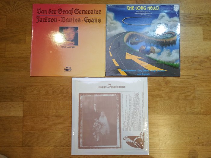 Van der Graaf Generator, IQ - Différents titres - 2xLP Album (double album), Édition limitée, LP album - 1977/1988