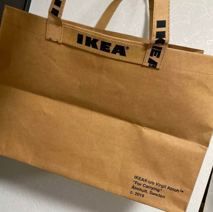 Virgil Abloh - Ikea - Bag - Markerad - Catawiki