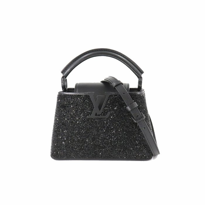 M20727 Louis Vuitton Swarovski Crystals Capucines Mini Handbag