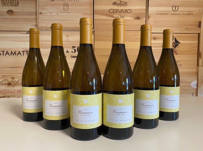 2020 Vie di Romans Chardonnay "Ciampagnis" - Friuli Venzia Giulia - 6 Bottles (0.75L)