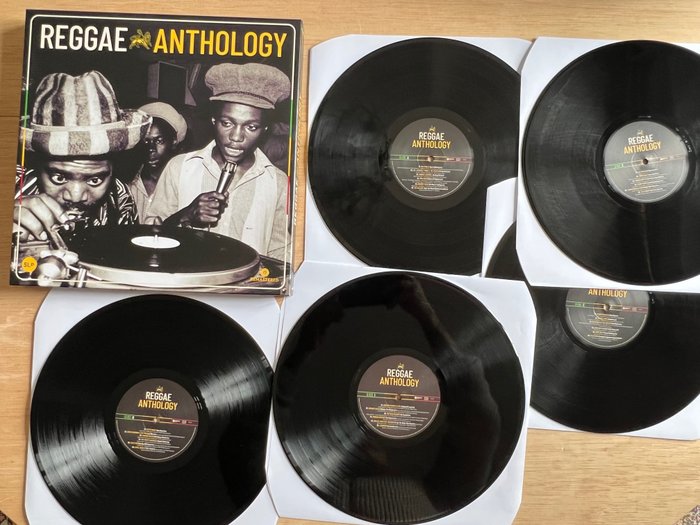 Compilation of the masters of reggae - handsome Exclusive box set of 5 LP “Reggae Anthology”, Mint & Sealed - LP Boxset - 180 gram, Remastered - 2021/2022