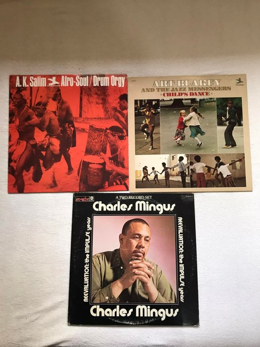 Art Blakey, Charles Mingus - Album 2xLP (doppio), Album LP - Varie incisioni (come mostrato in descrizione) - 1965/1973