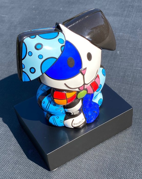 Image 2 of Romero Britto (1963) - His royal highness, porcelain figurine