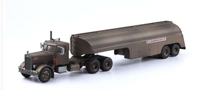 IXO - 1:43 - Peterbilt 281 Flammable (1957 Duel Movie) Transport American Truck ( - vrachtauto