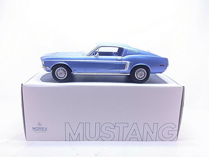 Norev - 1:12 - Ford Mustang Fastback GT 1968 - Limited Edition of 500 pcs. (individually numbered)