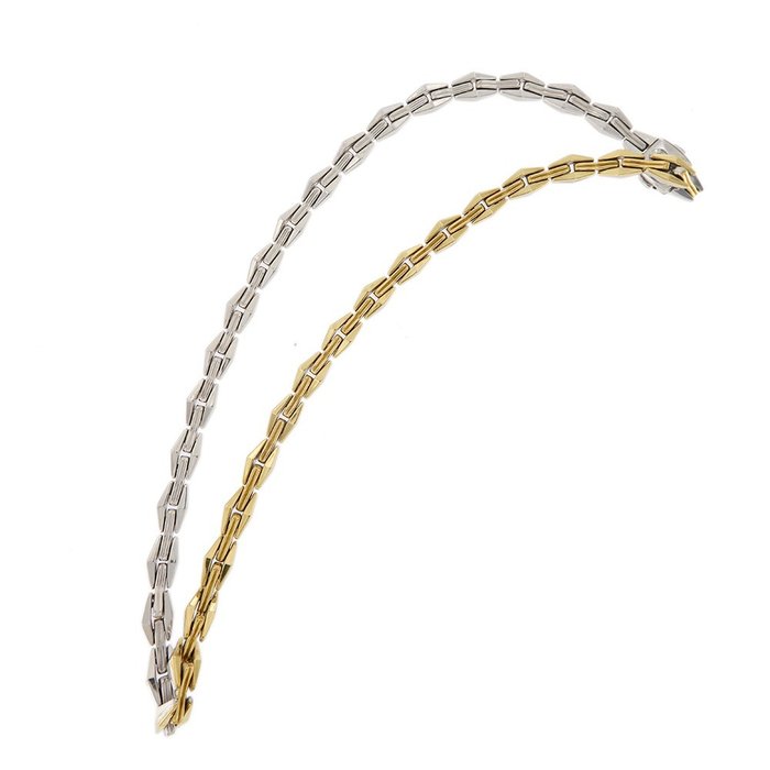Image 2 of Chimento - 18 kt. White gold, Yellow gold - Necklace