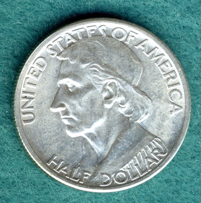 USA. 1/2 Dollar 1935  'Daniel Boone'