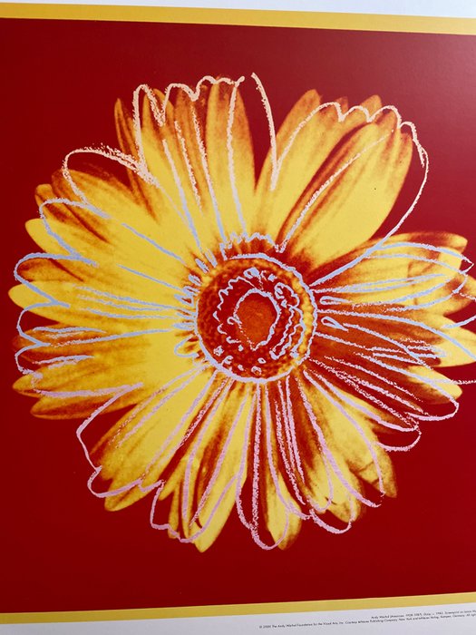 Andy Warhol (after) - Daisy - Lata 90.