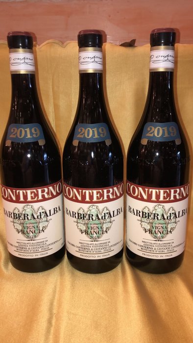 2019 Giacomo Conterno, Vigna Francia, Barbera d'Alba - Piedmont - 3 Bottles (0.75L)