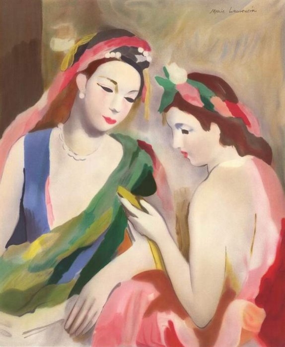 Marie Laurencin (1883-1956), after - Les deux amies