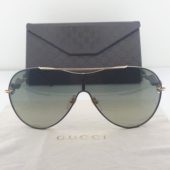 Gucci - Aviator Chain Link - Sunglasses - Catawiki