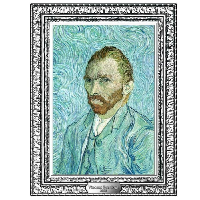 France. 250 Euro 2020 Vincent van Gogh - 1/2 kg